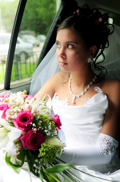 Миленькая невеста отправилась в свадебное путешествие